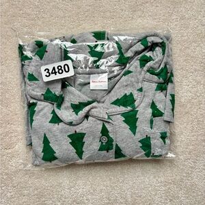 Hanna Andersson Christmas Tree Tannenbaum Pajama top (top only)